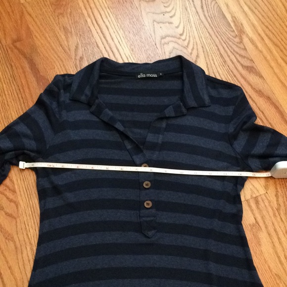 Ella Moss Striped Shirt - Picture 4 of 5